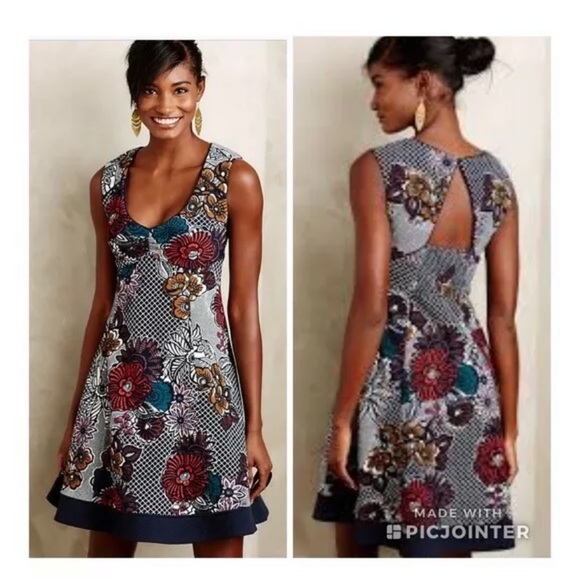 Anthropologie Dresses & Skirts - Anthropologie Maeve Fairchild Flare Dress Stretchy